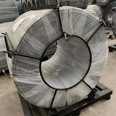 Arame tubular de silício e cálcio para produção de aço em baixas-temperaturas